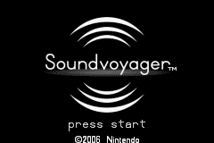 bit Generations - Soundvoyager Title Screen